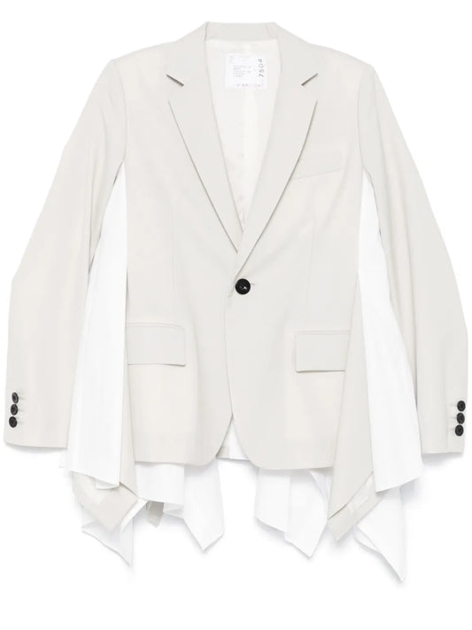 Panel-Detail Blazer