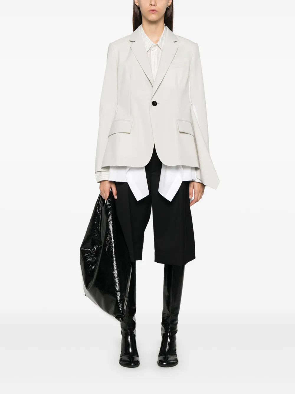 Panel-Detail Blazer