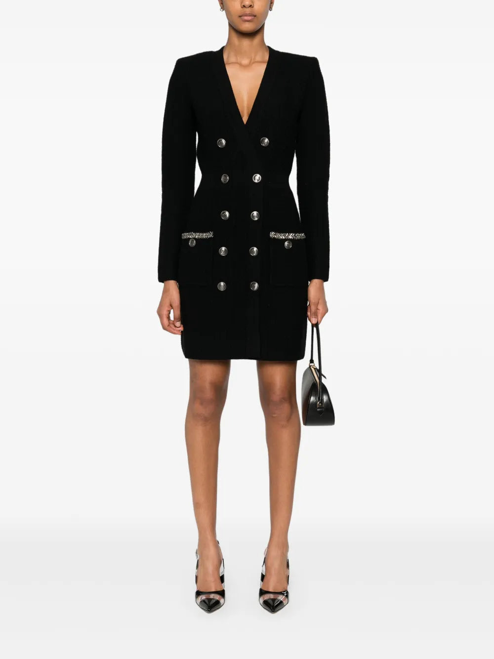 Bouclé Coat Dress