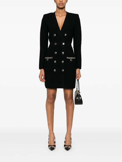 Bouclé Coat Dress