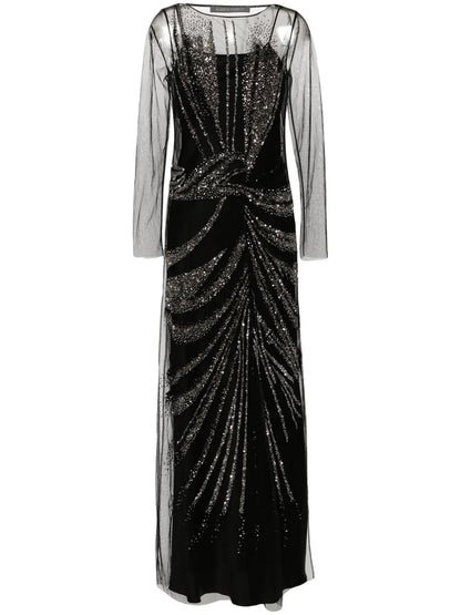 Sequinned Gown