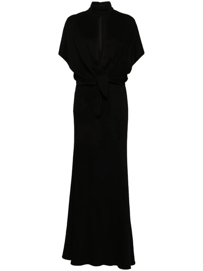 Knot-Detail Maxi Dress