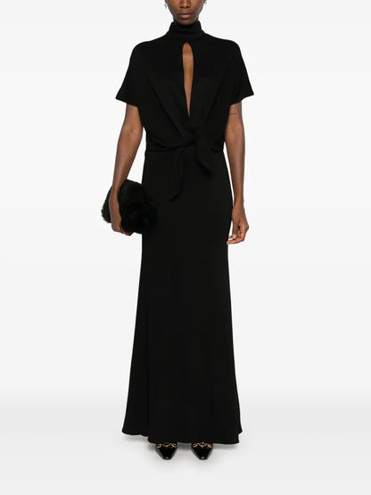 Knot-Detail Maxi Dress