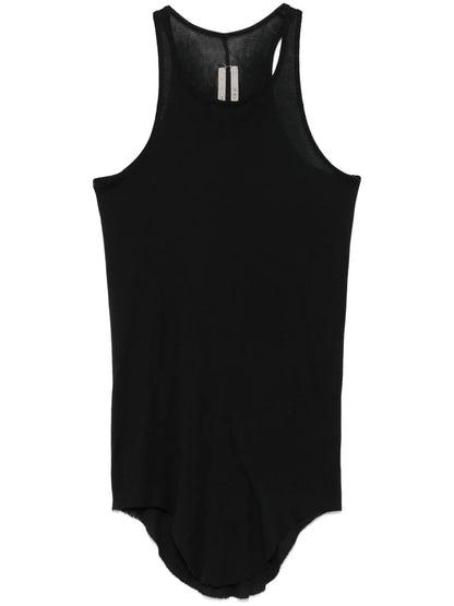 Fine-Ribbed Tank Top