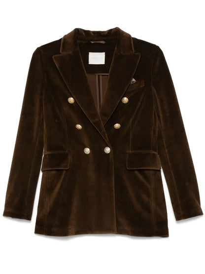 Velour Blazer