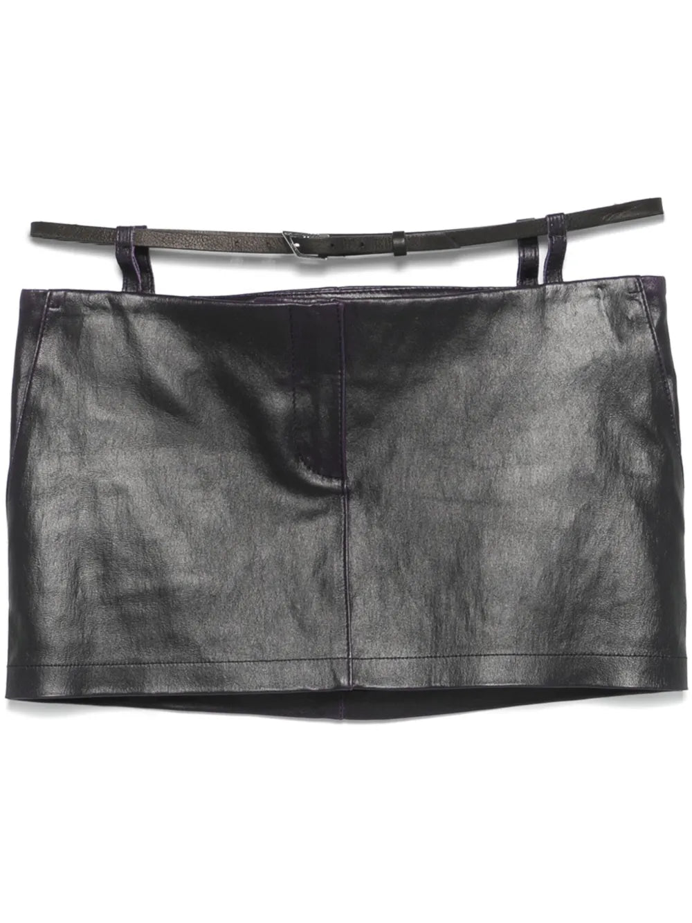 Leather Mini Skirt