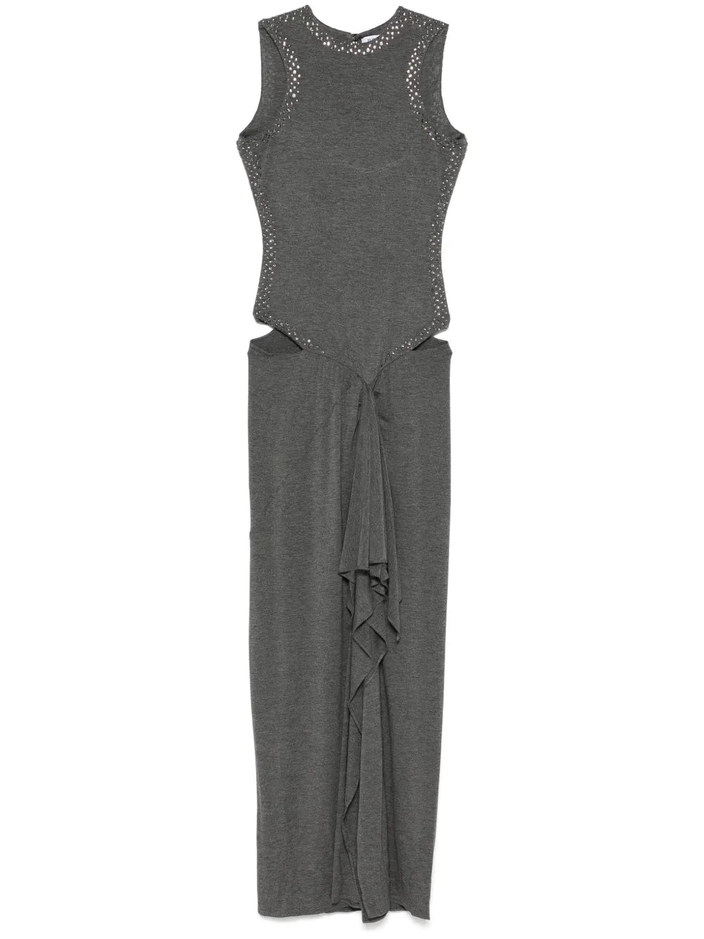 Draped Midi Dress