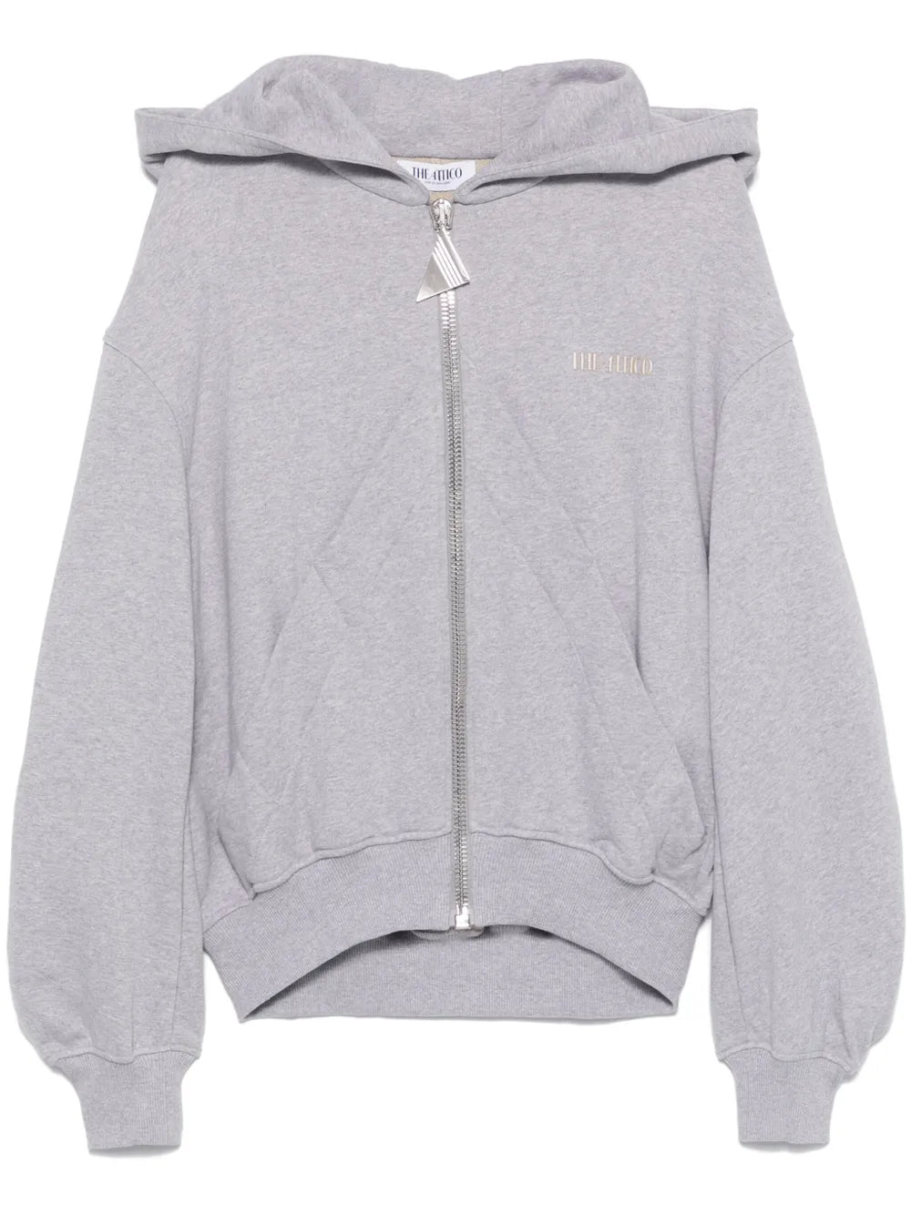 Raised-Logo Hoodie