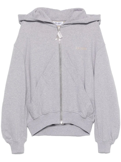 Raised-Logo Hoodie