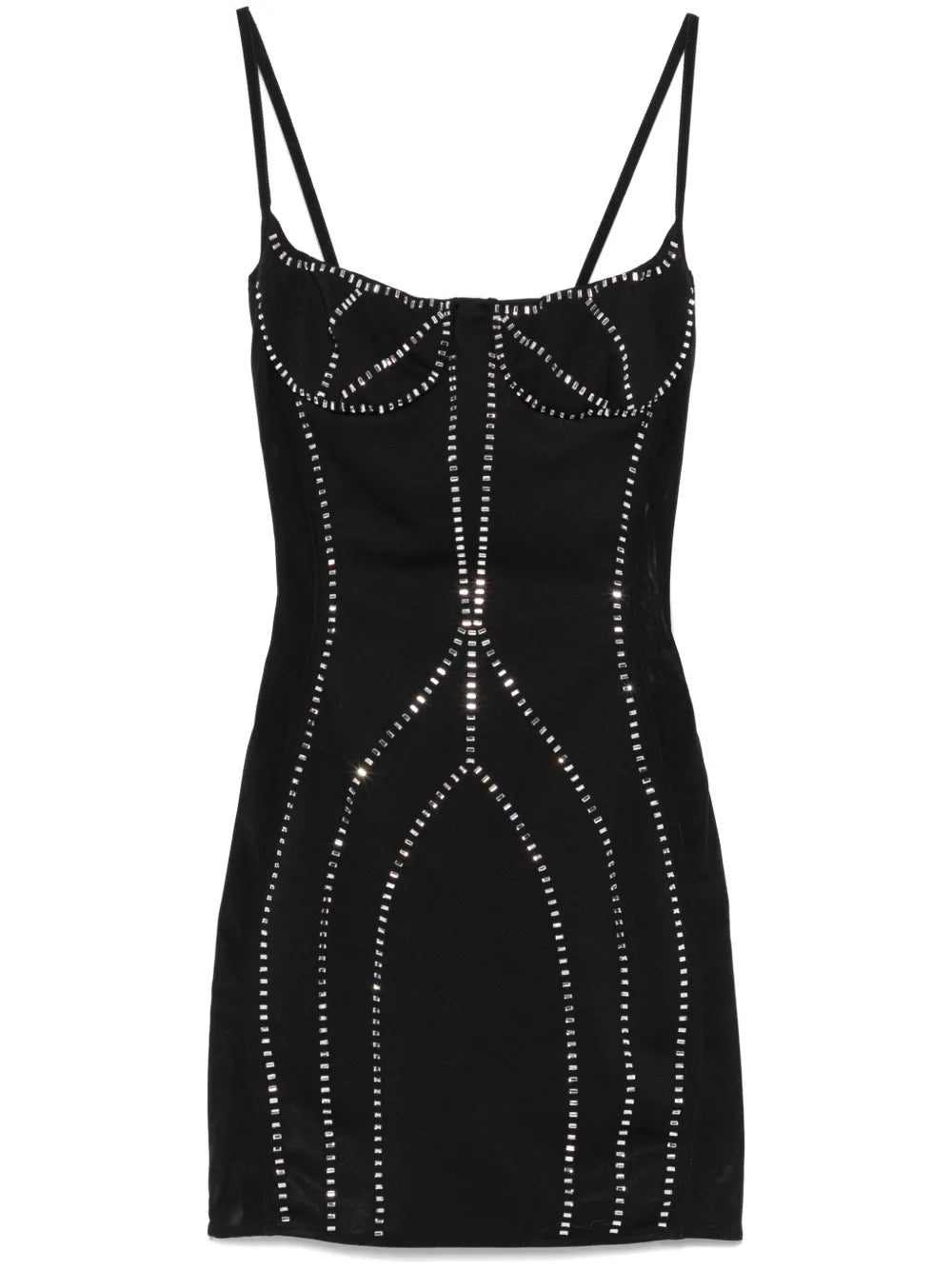 Spaghetti-Strap Mini Dress