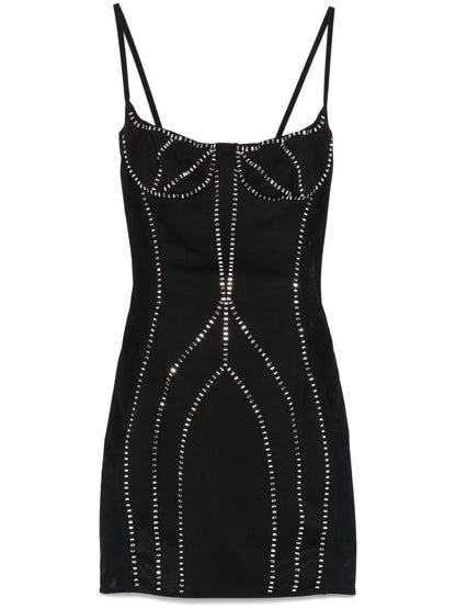 Spaghetti-Strap Mini Dress