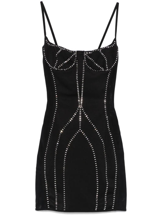 Spaghetti-Strap Mini Dress