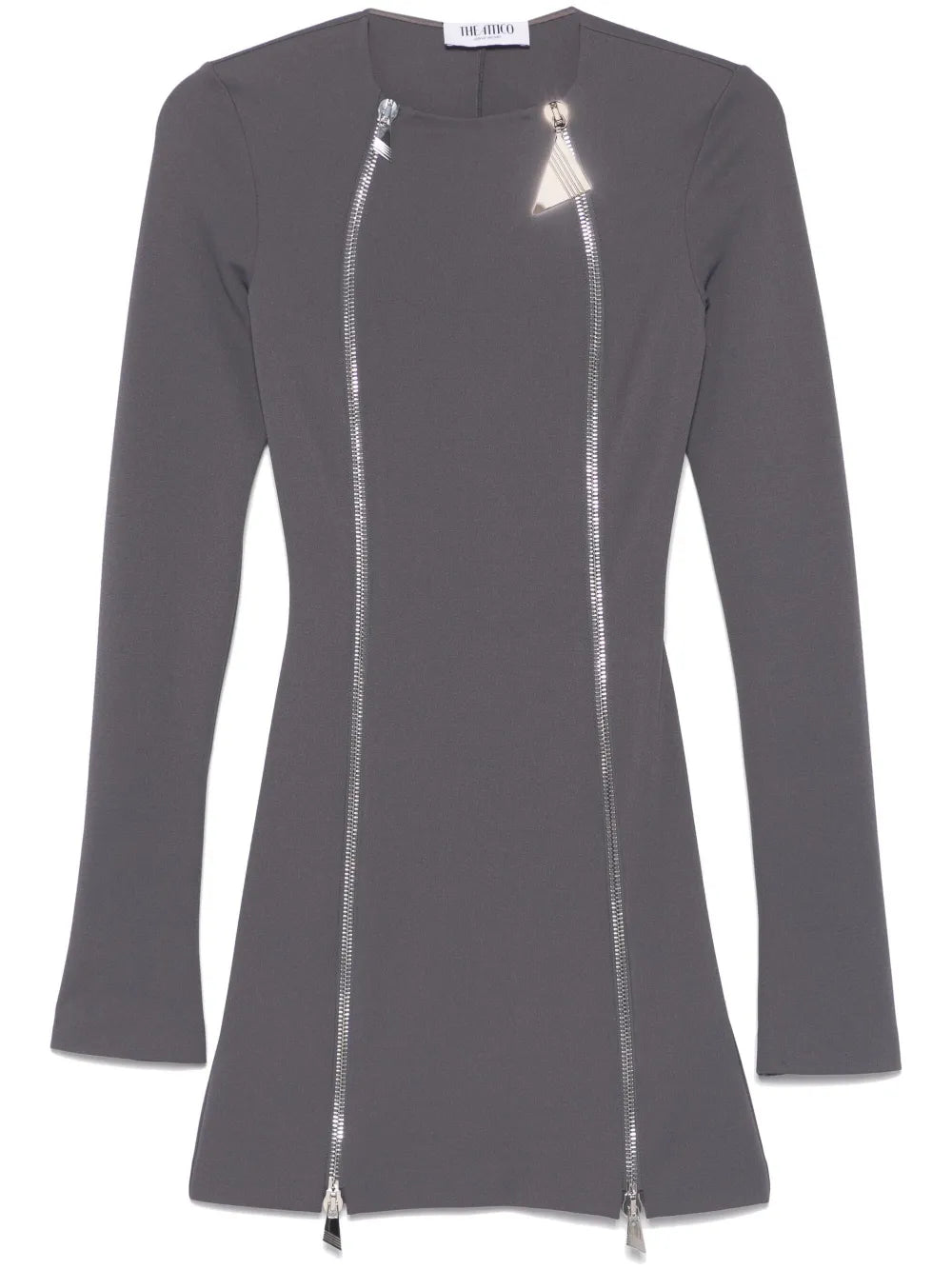 Zipped Mini Dress