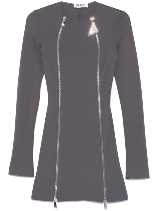 Zipped Mini Dress