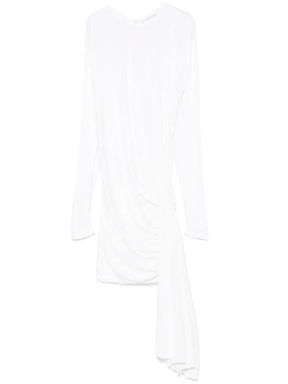 Draped-Detailing Mini Dres