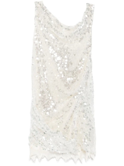 Sequinned Mini Dress