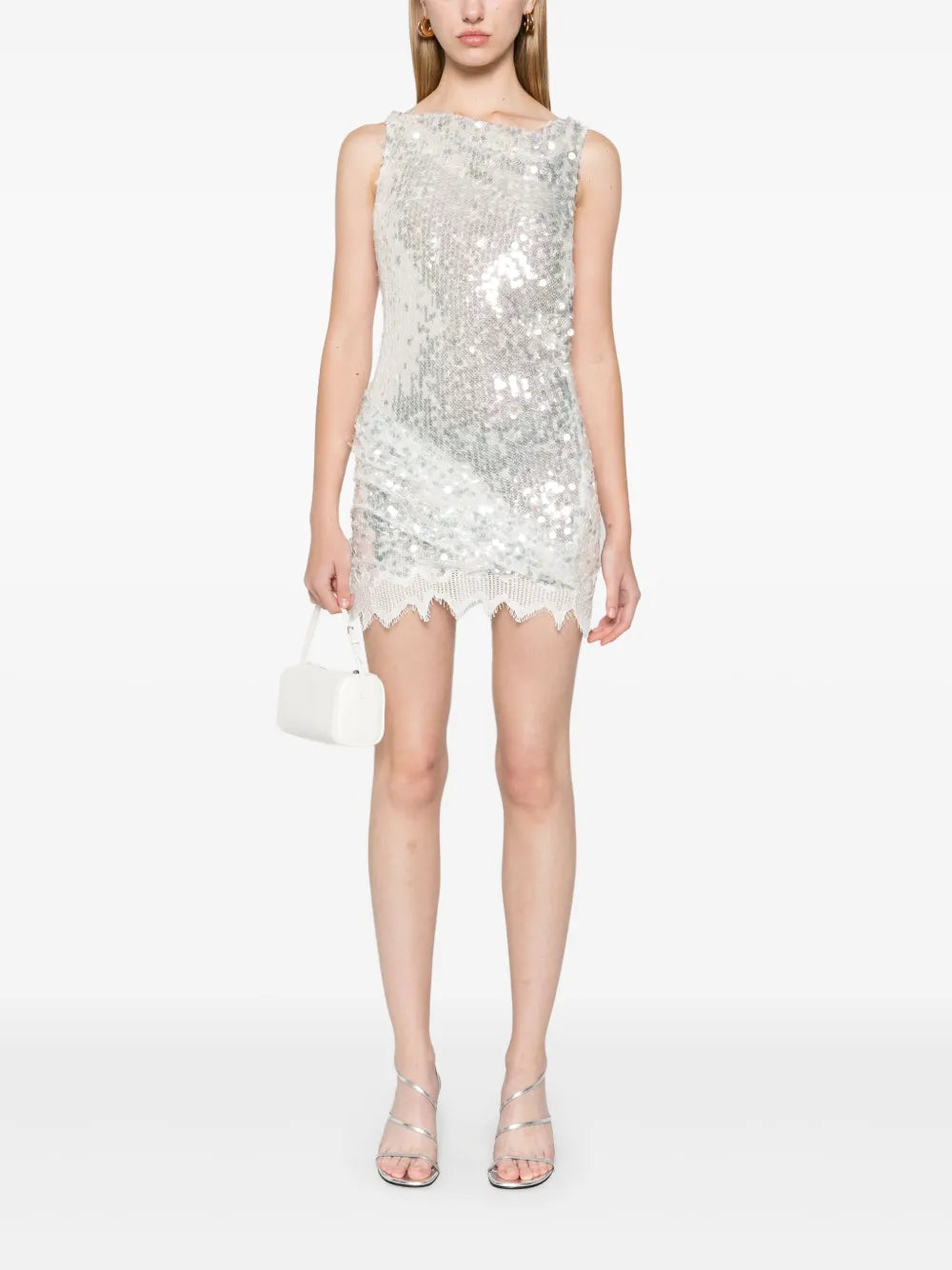 Sequinned Mini Dress