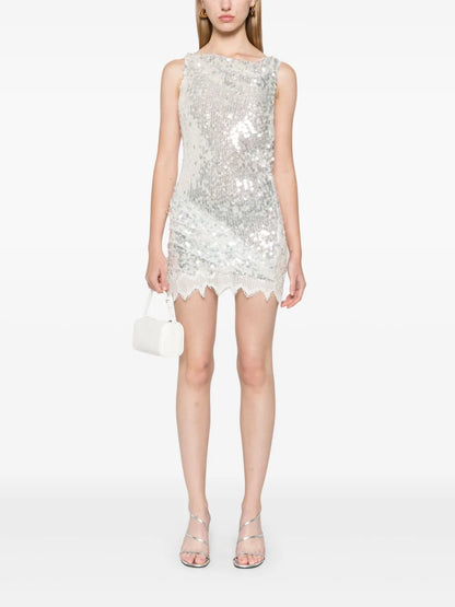 Sequinned Mini Dress