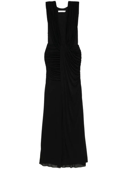 Draped Maxi Dress