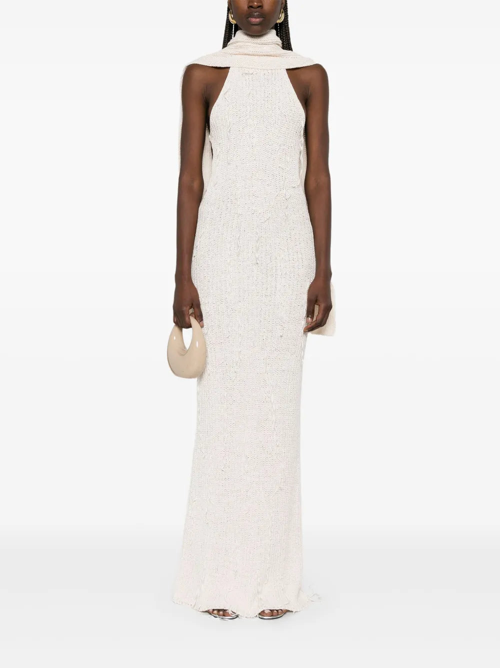 Ribbed-Knit Maxi Dress