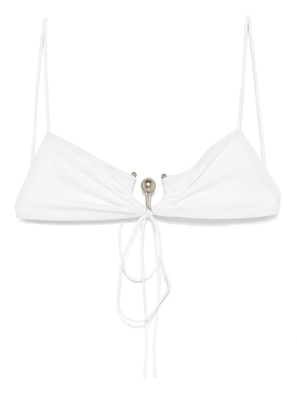 Ruched Orbit Bikini Top