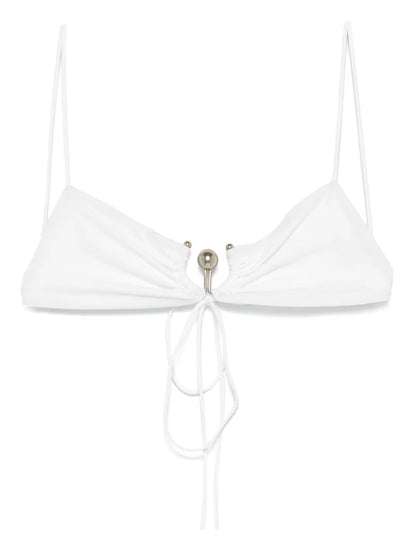Ruched Orbit Bikini Top
