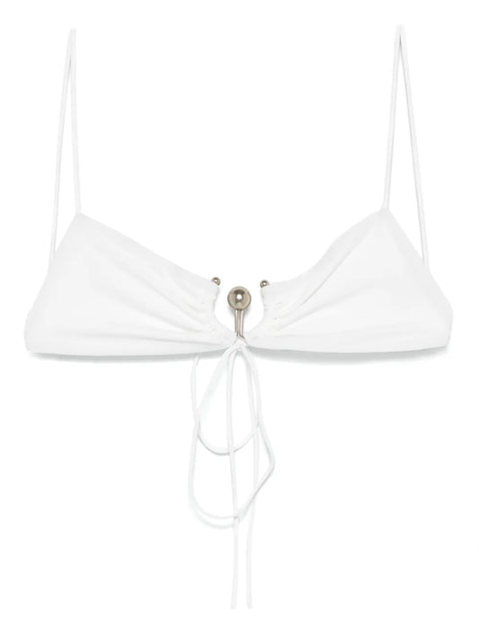 Ruched Orbit Bikini Top