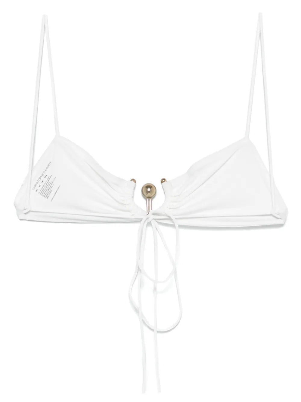 Ruched Orbit Bikini Top