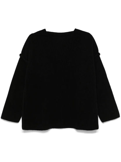 Raised-Seam Sweater