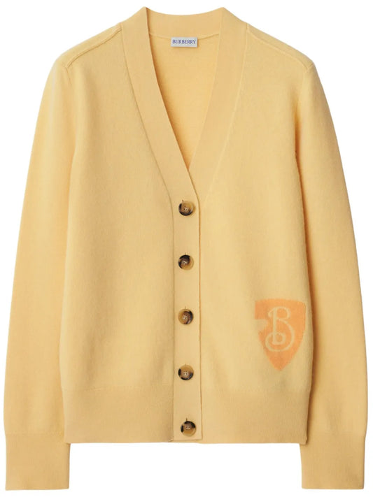 B Shield Knitted Cardigan
