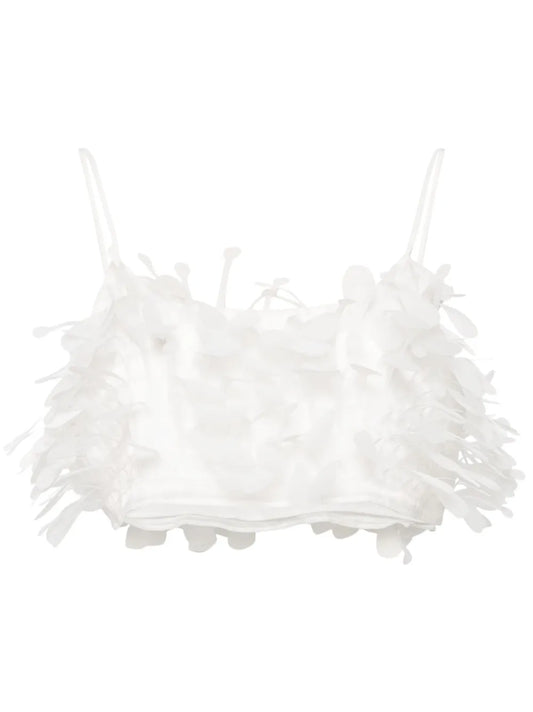 Fringed Bralette Top