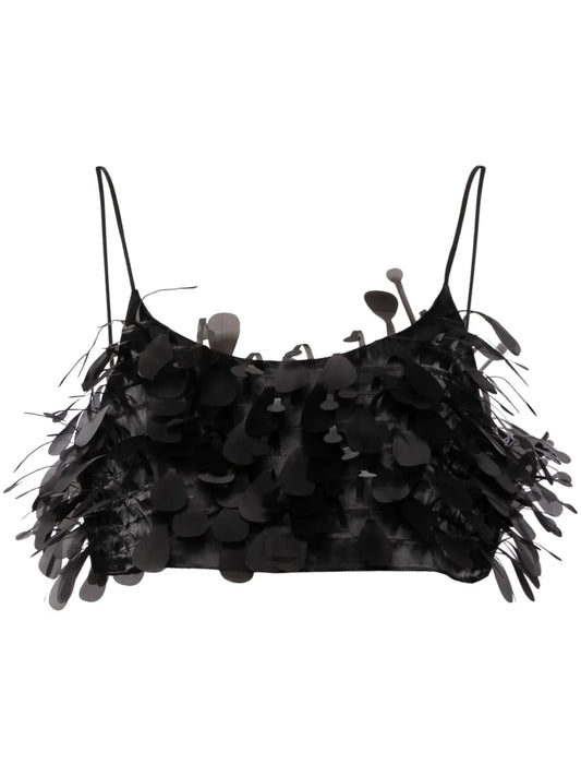 Fringed Bralette Top