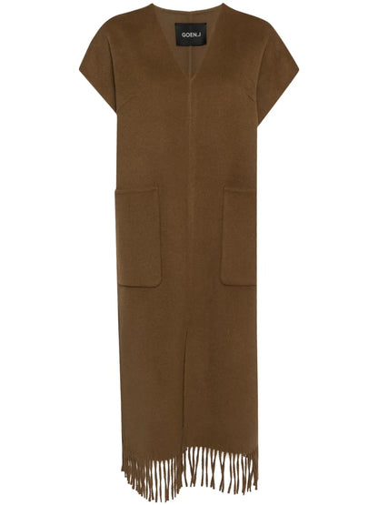 Double-Faced Fringed Dress