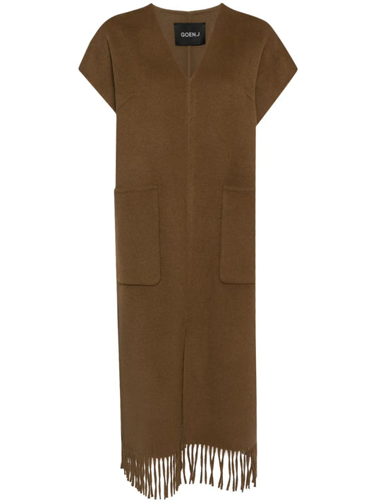 Double-Faced Fringed Dress