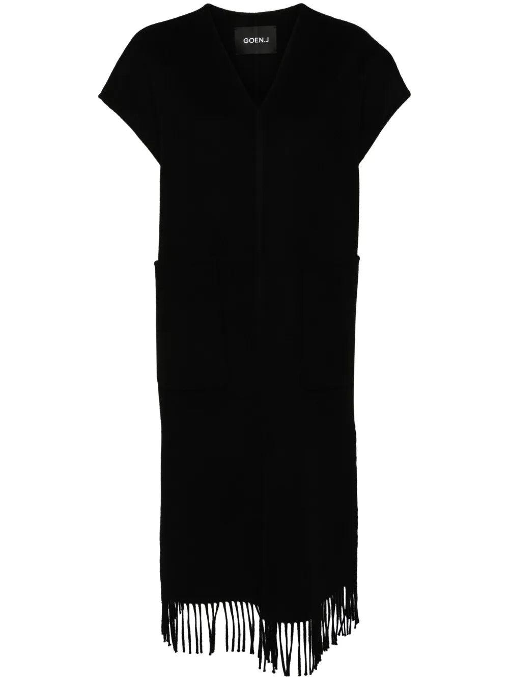 Double-Faced Fringed Dress