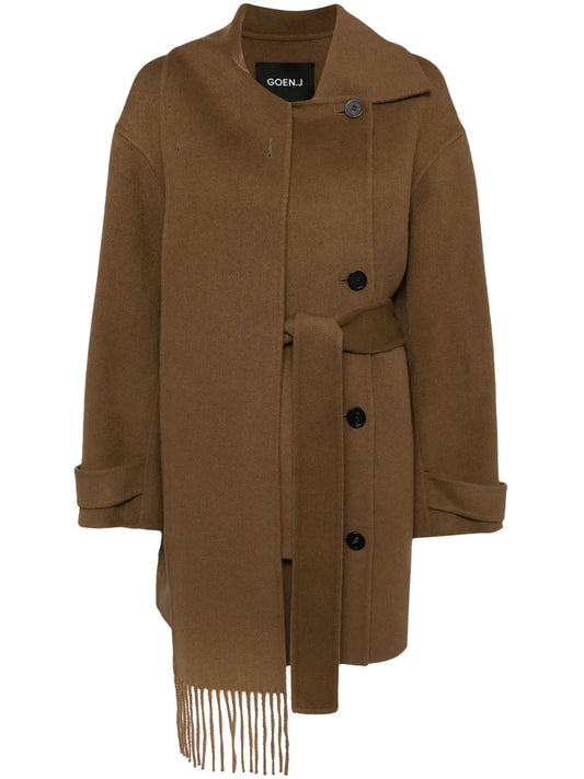 Doubled-Faced Muffler Coat