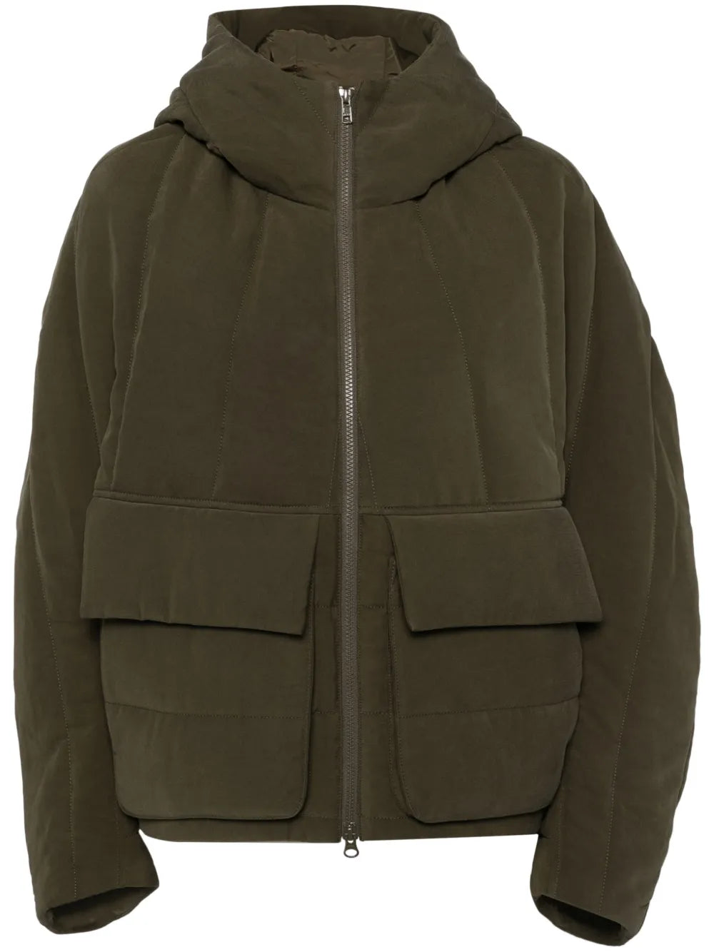 Quilted Hood Puffer Jacket