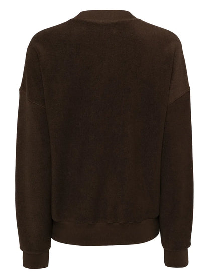 Contrast Zip-Up Cardigan