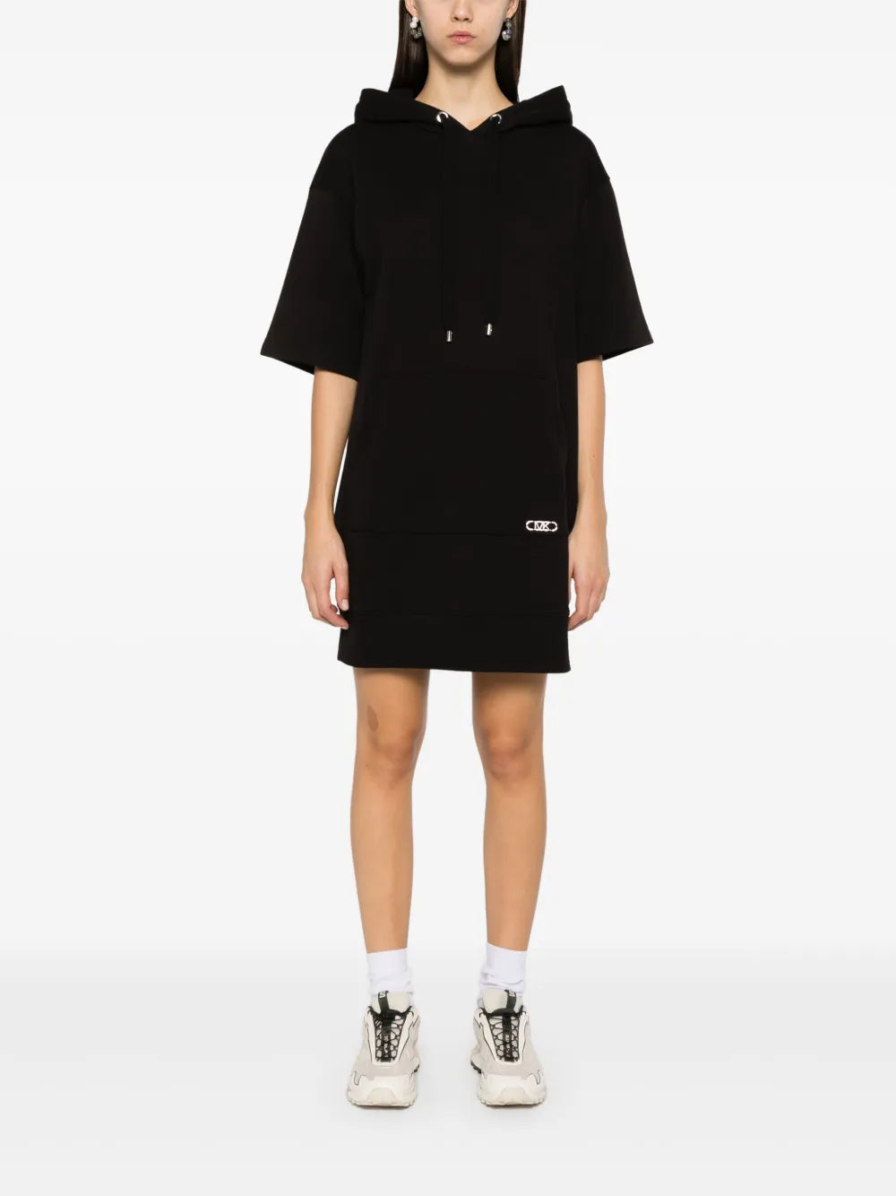 Cotton Hoodie Mini Dress
