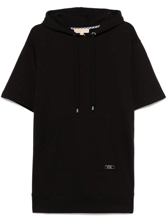 Cotton Hoodie Mini Dress