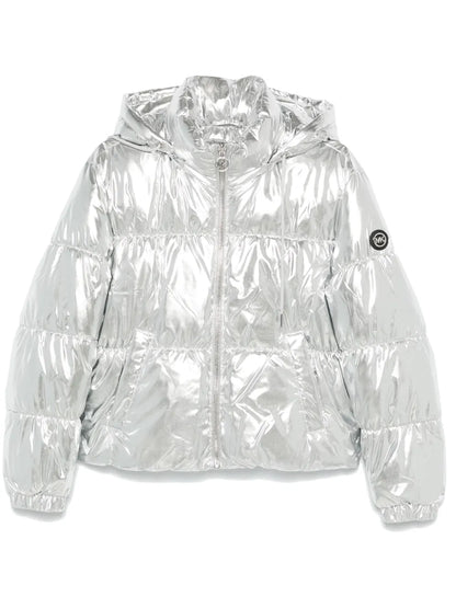 Metallic Puffer Jacket