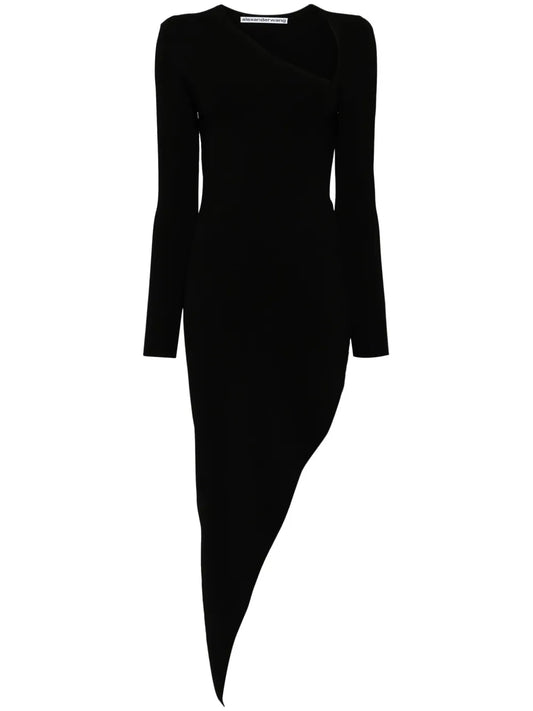 Asymmetic Midi Skirt