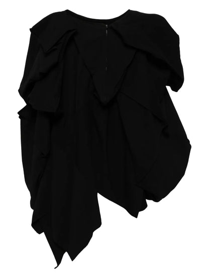 Asymmetric Draped Skirt