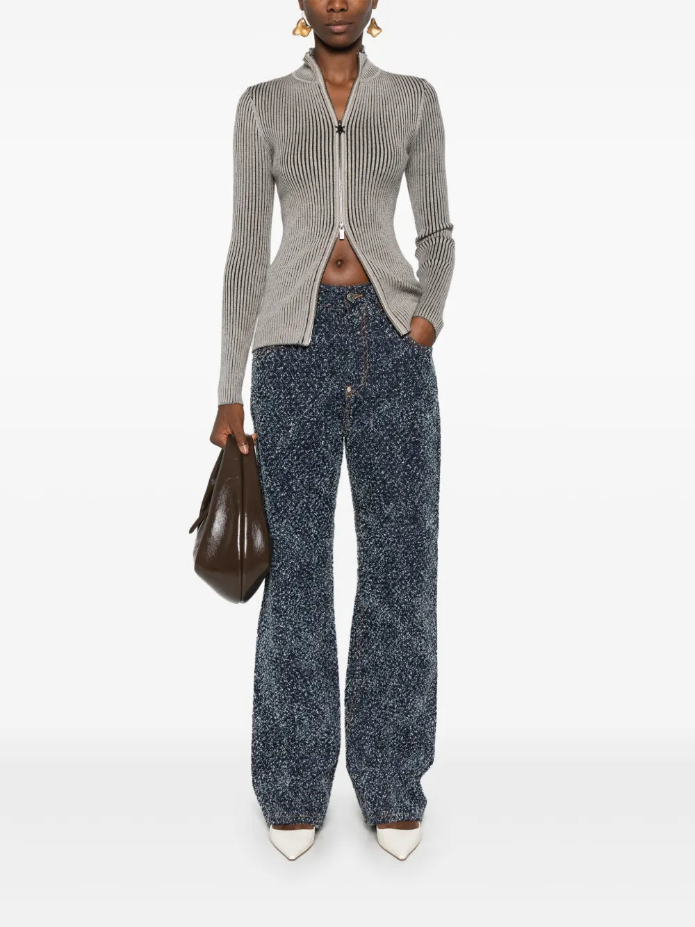 Bouclé Jeans