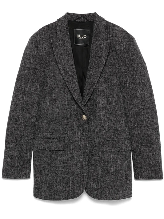 Peak-Lapels Blazer