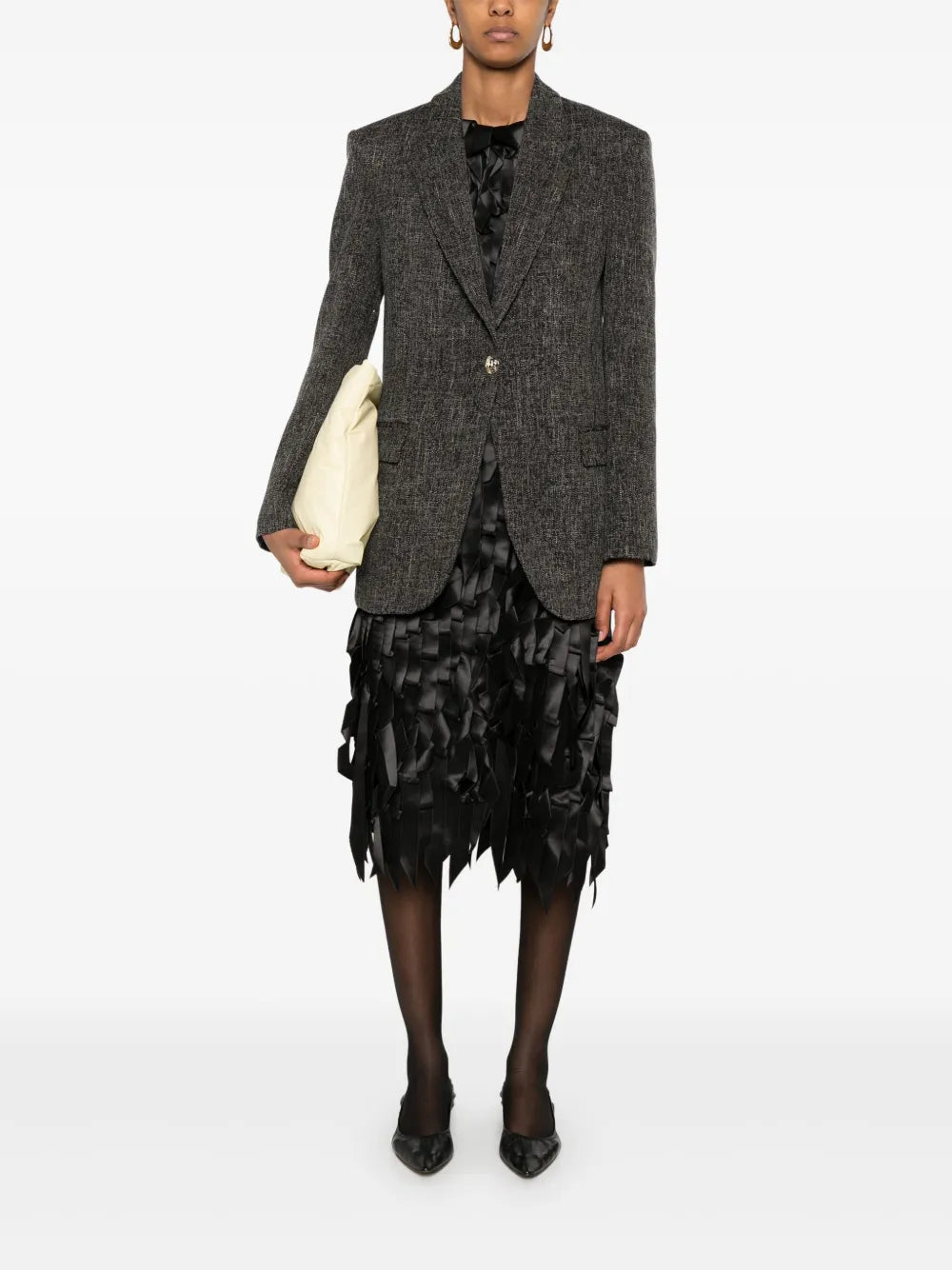 Peak-Lapels Blazer