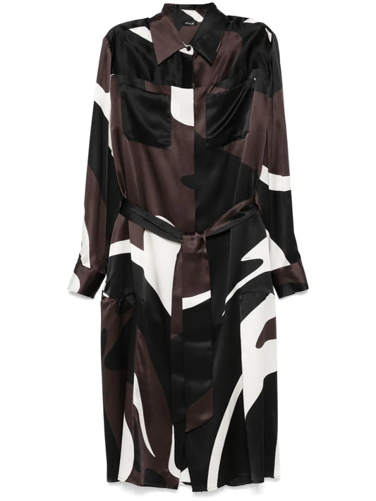 Silk Midi Dress