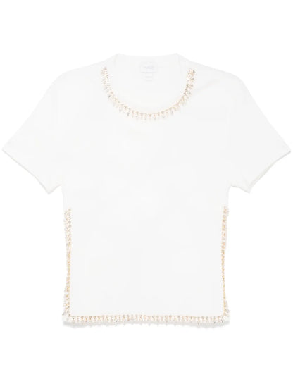 Crystal-Embellished T-Shirt