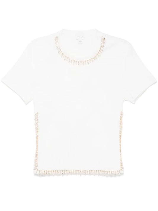 Crystal-Embellished T-Shirt