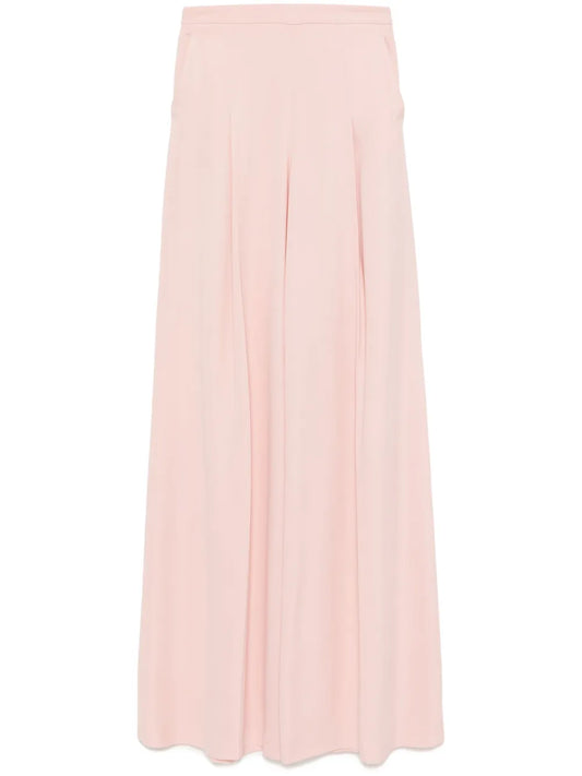 Pleated Palazzo Pants